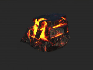 Lava rock 17 3D Model