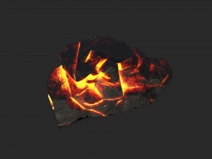 Lava rock 17 3D Model