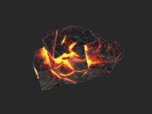 Lava rock 17 3D Model