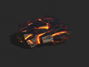 Lava rock 17 3D Model