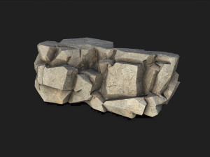 Rock set 02 3D-Modell