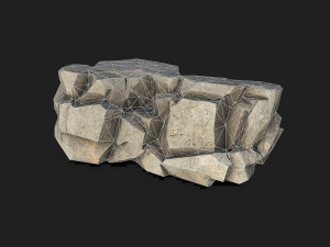 Rock set 02 3D-Modell