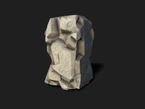Rock set 02 3D Model