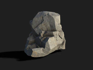 Rock set 02 3D Model
