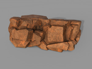 Rock set 04 3D Model
