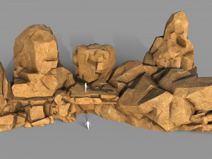 Rock set 05 Modèle 3D