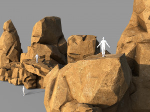 Rock set 05 Modèle 3D