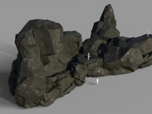 Rock set 06 3D Model