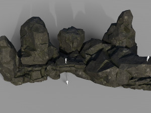 Rock set 06 3D Model