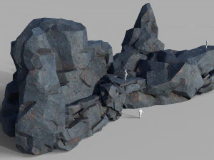 Rock set 07 3D Model