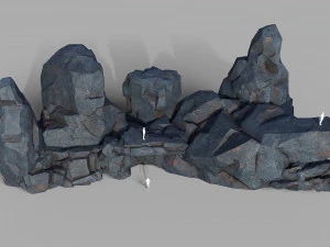 Rock set 07 3D Model