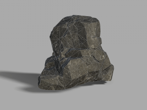 Rock set 08 Model 3D