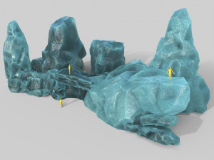 Rock set 10 3D Model