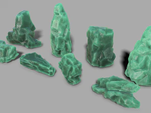 Rock set 11 3D Model