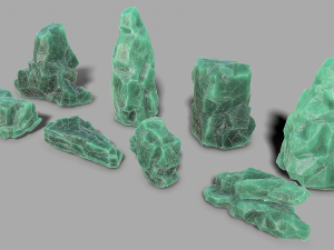 Rock set 11 Modelo 3D