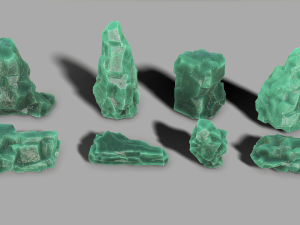 Rock set 11 Modelo 3D