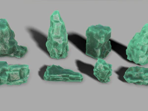 Rock set 11 3D Model