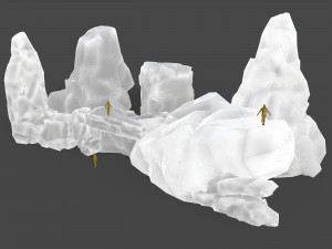 Rock set 12 3D Model