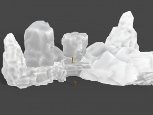 Rock set 12 Model 3D