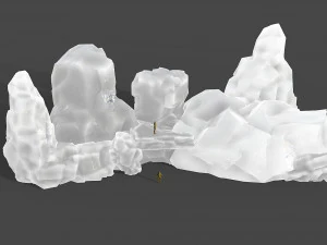 Rock set 12 3D Model