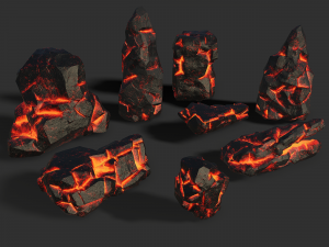 Rock set 13 3D Model