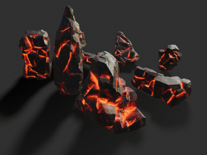 Rock set 13 Model 3D