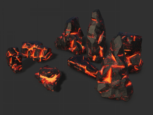 Rock set 13 Model 3D