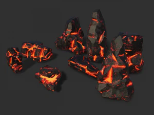 Rock set 13 3D Model