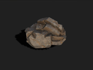 Rock Pack 01 3D Model