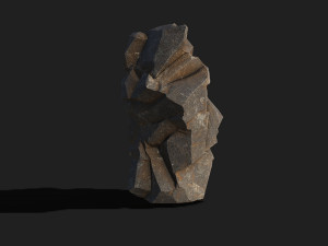 Rock Pack 01 3D Model
