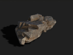 Rock Pack 01 3D Model