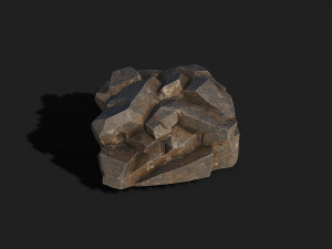 Rock Pack 01 3D Model