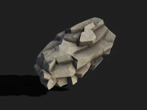 Rock Pack 02 3D Model