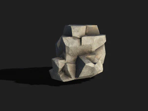 Rock Pack 02 3D Model
