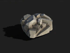 Rock Pack 02 3D Model