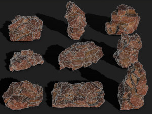 Rock Pack 03 3Dモデル