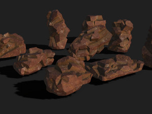Rock Pack 03 3Dモデル