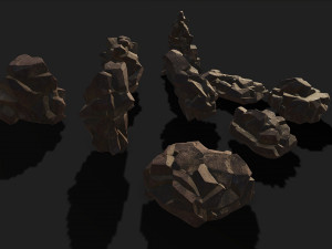 Rock Pack 03 3Dモデル