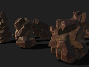 Rock Pack 03 3Dモデル