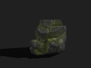 Rock Pack 06 Model 3D