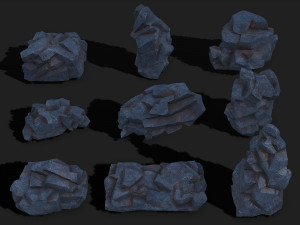 Rock Pack 07 Modèle 3D