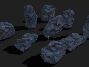 Rock Pack 07 3Dモデル