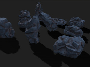 Rock Pack 07 3Dモデル