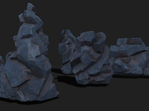 Rock Pack 07 3Dモデル