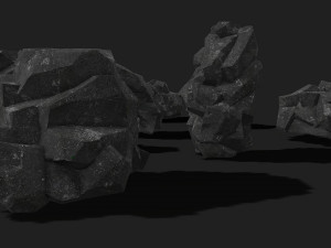 Rock Pack 08 Model 3D