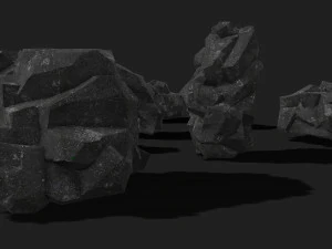 Rock Pack 08 3D Model