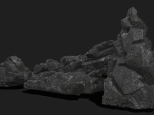 Rock Pack 08 3D Model
