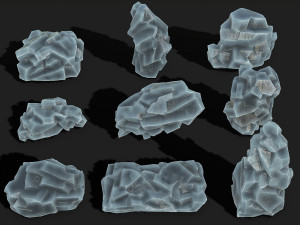 Rock Pack 09 3D-Modell