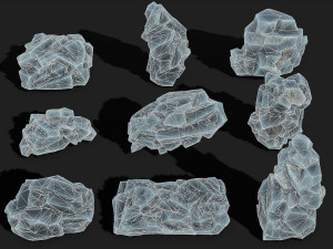 Rock Pack 09 3D Модель