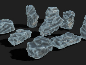 Rock Pack 09 3D Модель